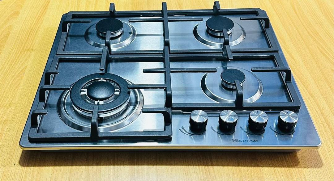 Hisense 4-Burner Stainless Steel Gas Hob