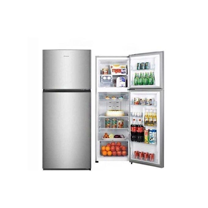 Hisense 200L / 222 Liters RD20 No frost Double Door Top Freezer Refrigerator 222L Silver