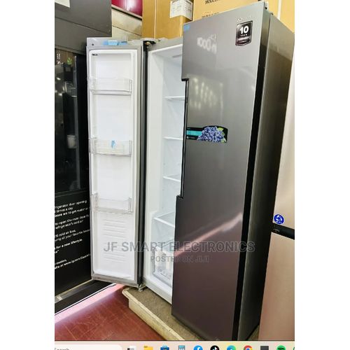 Hisense 560 L Side‑by‑Side NoFrost Refrigerator – Silver