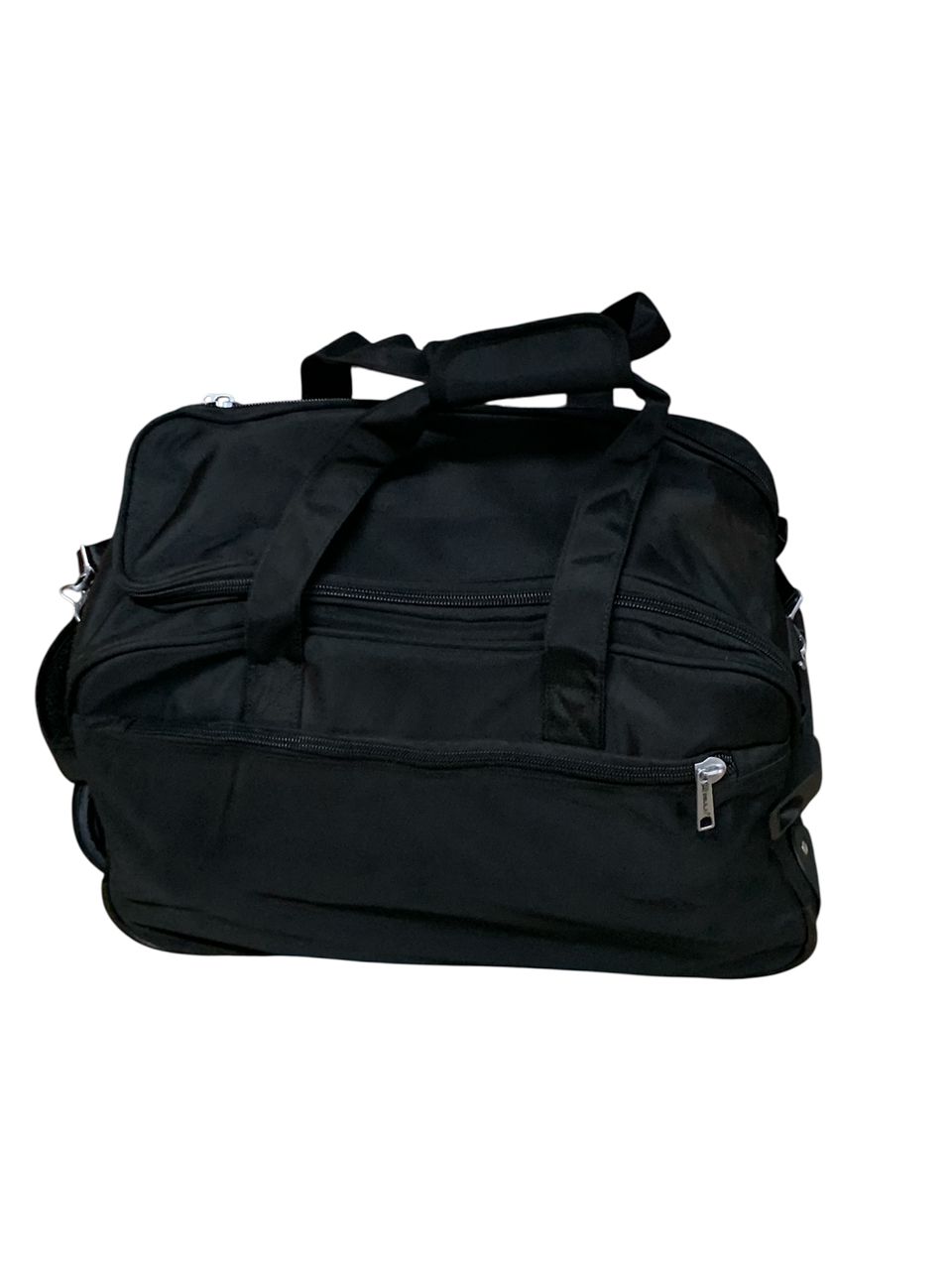 3-in-1 Trolley Travel Bag - backpack view with extended handle