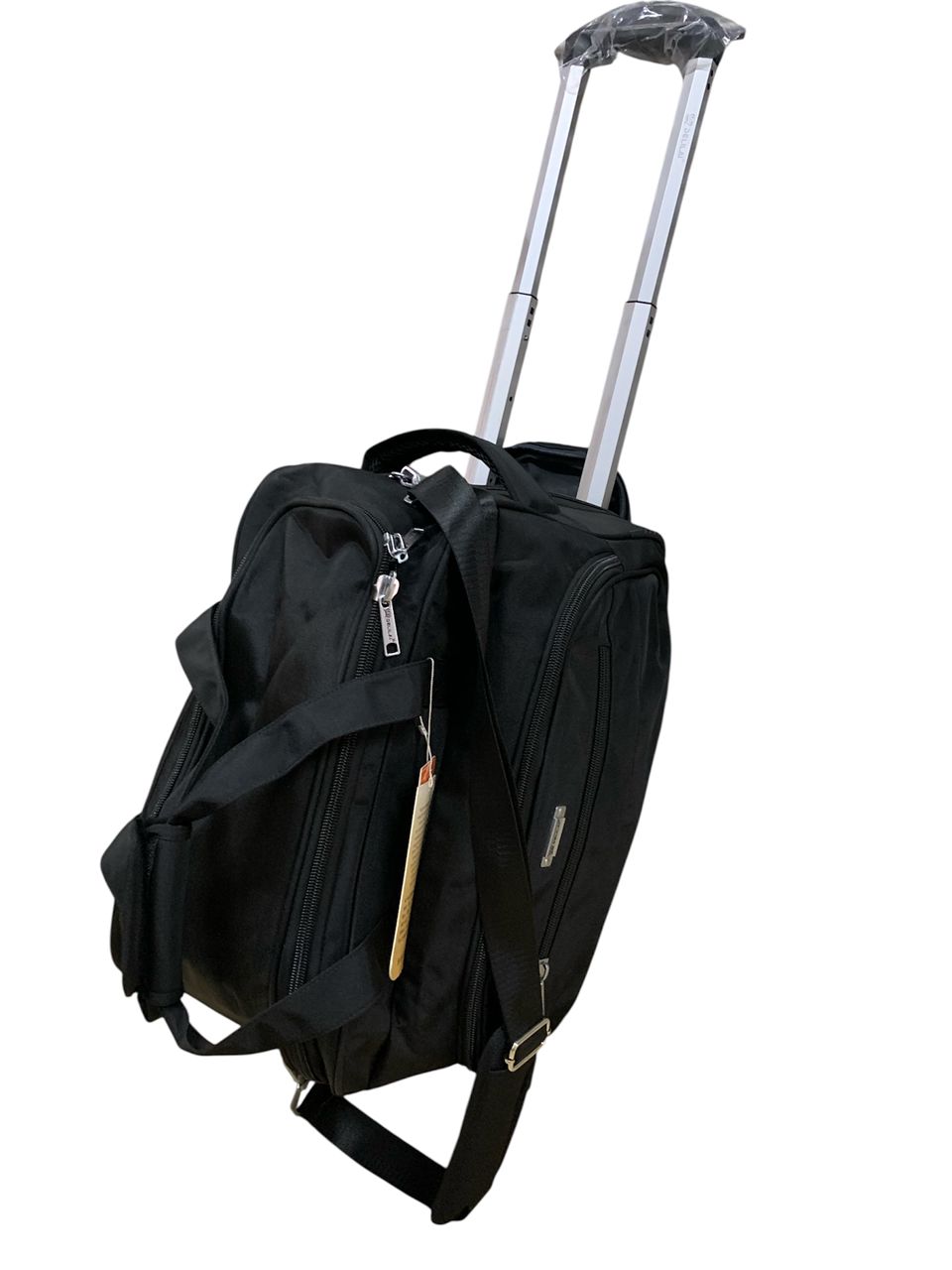 3-in-1 Trolley Travel Bag (Small) – Black