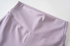 Girls Flared Pants High Waist 2024 Yoga Leggings Teenagers Stretch Elastic Waistband Kids Sportswear Trousers Autumn Spring