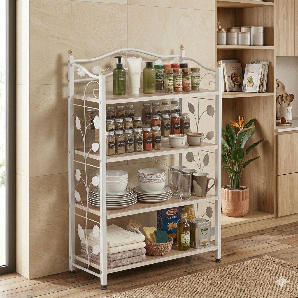 4 layer Kitchen storage Rack