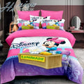 Kids cartoon duvet 4x6 characters