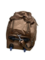 20-Inch Trolley Travel Duffel Bag – Brown