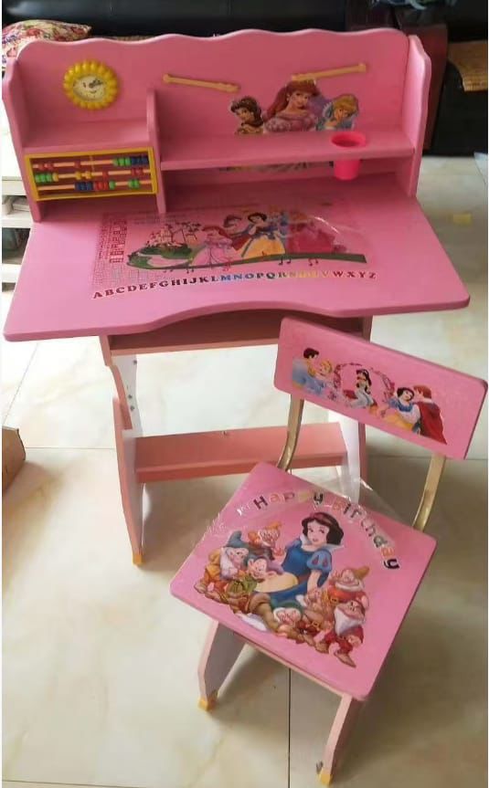 Kids study & work station  table & chair Interactive Features