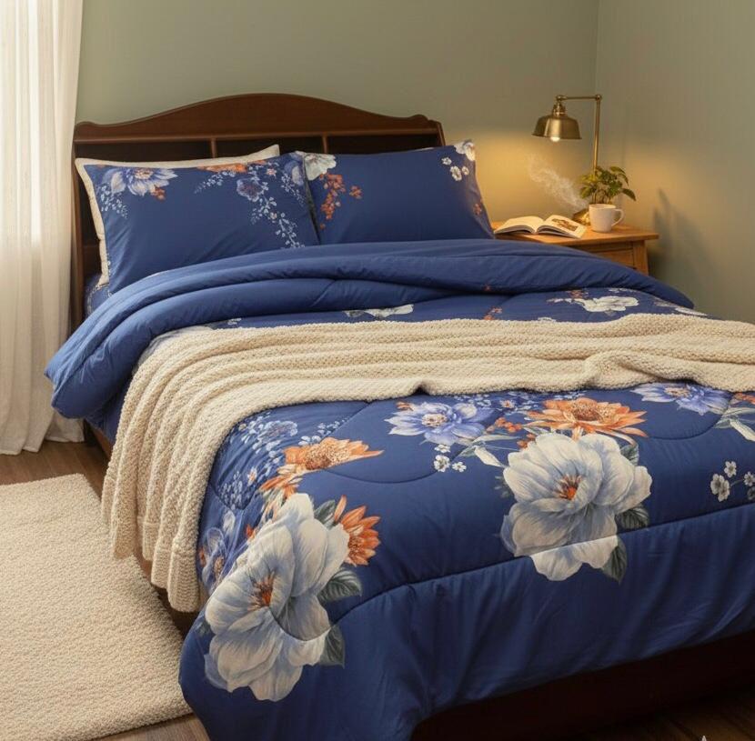 Floral Comforter Bedding Set