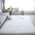 Orange Fluffy Shaggy Rug