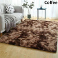 Black Fluffy Shaggy Rug
