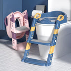 Kids Potty Training Toilet Seat with Step Ladder