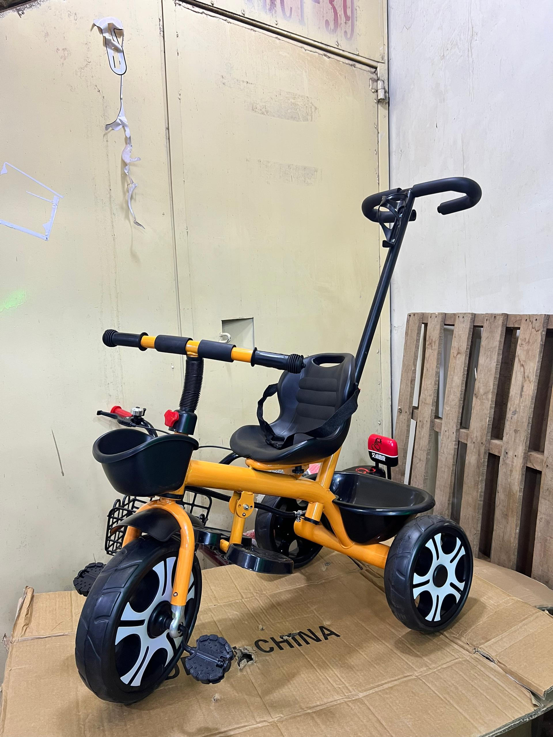 Happy Baby Kids Tricycle with Parent Push Handle