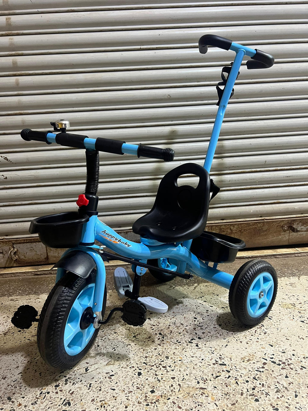 Happy Baby Kids Tricycle with Parent Push Handle