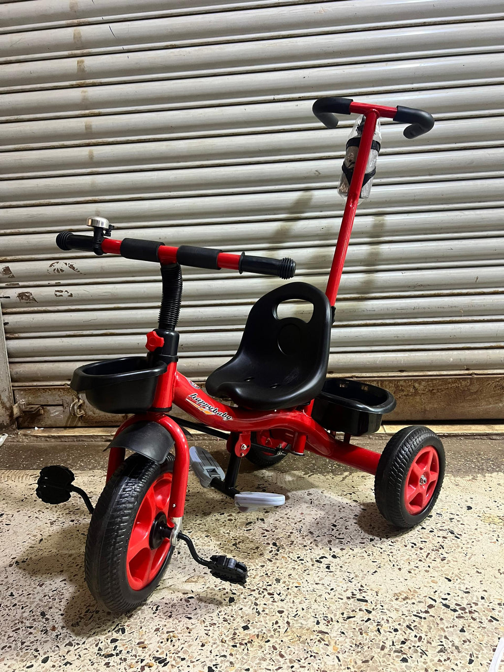 Happy Baby Kids Tricycle with Parent Push Handle