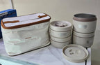 4-Piece Classic Lunch Box Set with Insulated Bag