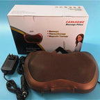 Car & Home Shiatsu Massage Pillow with Heat – Brown
