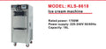 KLS-8618 Commercial Ice Cream Machine 18L
