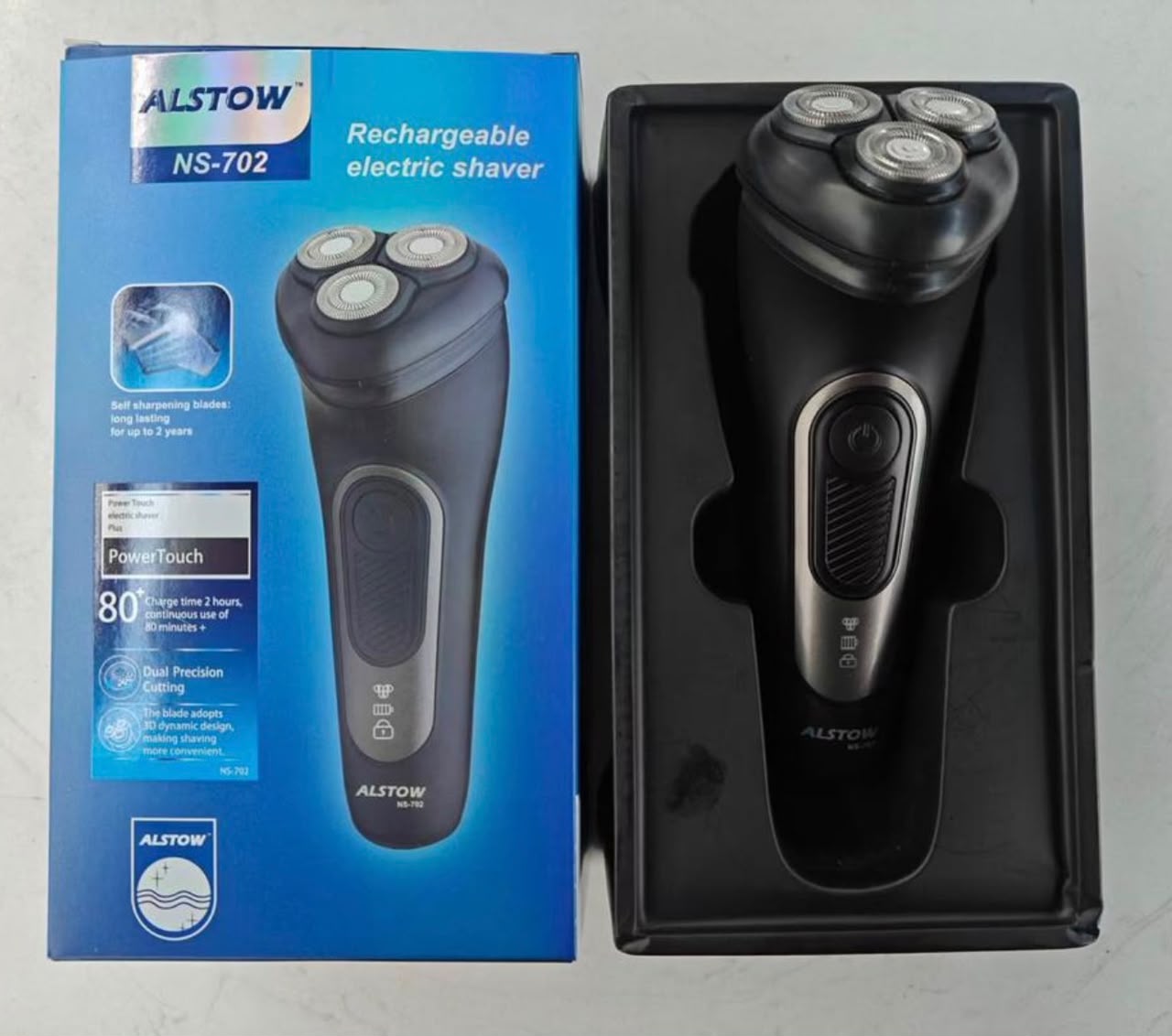 Alstow NS-702 Rechargeable Electric Shaver