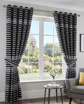 3pc Curtain Set - 2 Curtains (1.5m each) + 1 Net (3m)