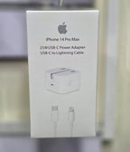 Original iPhone 25W USB-C Power Adapter + USB-C to Lightning Cable