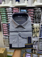 Monza Italy Men's Dress Shirt - Olive Green