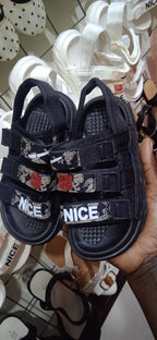 Kids NICE Sport Sandals - Black (Sizes 26-35)