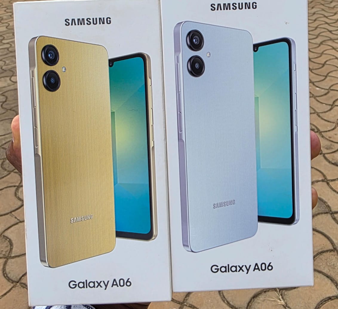 Samsung Galaxy A06 - 4GB RAM + 64GB | Gold & Silver