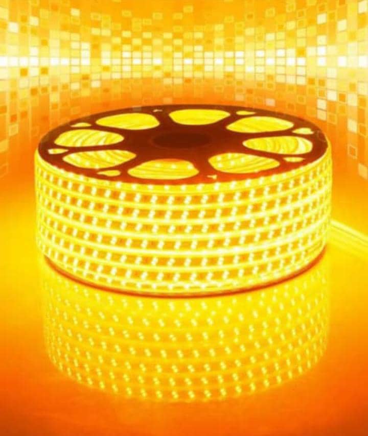 Smart WiFi LED Strip Light Roll - Warm Yellow 50M App & Voice Control