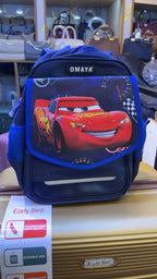 Omaya Kids School Backpack - Lightning McQueen Cars Edition (Early Bird Lightweight)