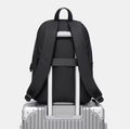 Meiyanuo Simple Casual Backpack | Waterproof | Luggage Strap | Laptop Bag | Travel & School | Unisex