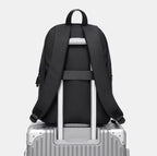 Meiyanuo Simple Casual Backpack | Waterproof | Luggage Strap | Laptop Bag | Travel & School | Unisex