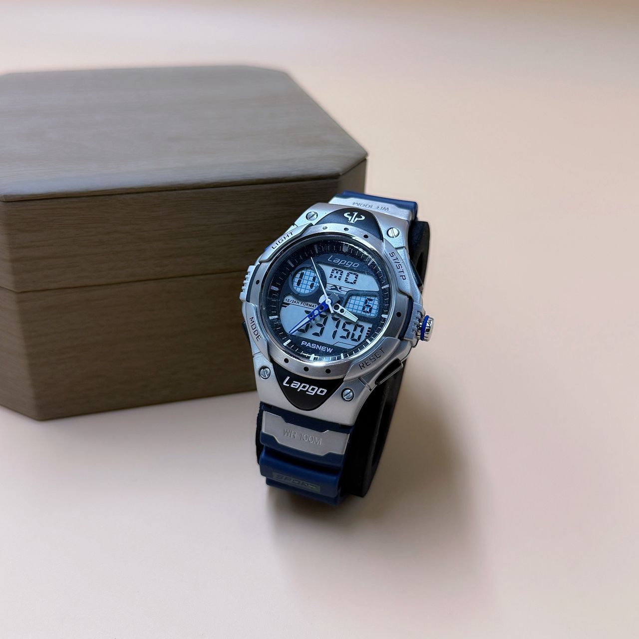 Lapgo Pasnew Sport Watch – Dual Display WR 100M