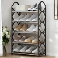 5-Layer Metal Shoe Rack – Space-Saving Organizer