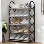 5-Layer Metal Shoe Rack – Space-Saving Organizer