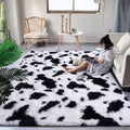1.5x2m Medium Fluffy Carpet | Ultra Soft Shaggy Rug | Living Room & Bedroom | Red