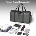Large Capacity Water-Resistant Travel Duffel Bag