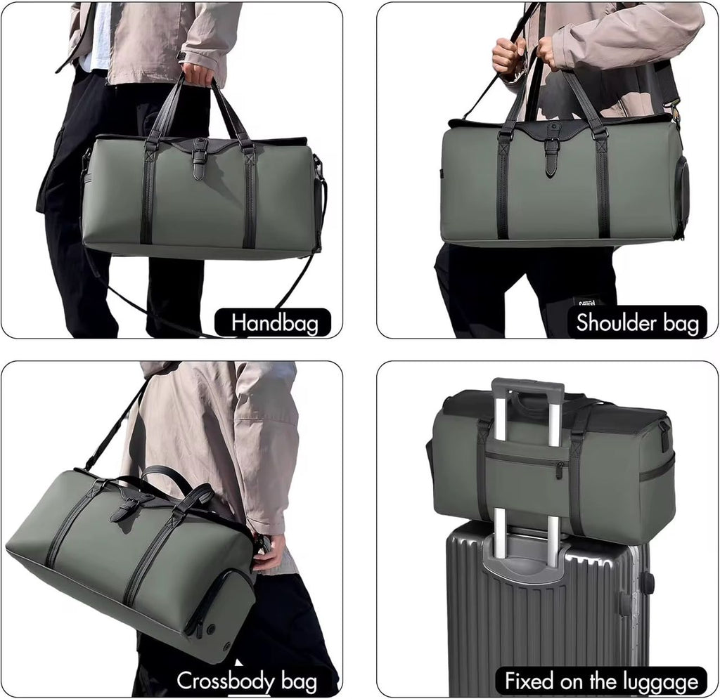 Large Capacity Water-Resistant Travel Duffel Bag
