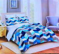 Grey Plaid Sketch 4pc Duvet Set – 5x6