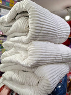 White Velvet 4pc Duvet Set – 5x6