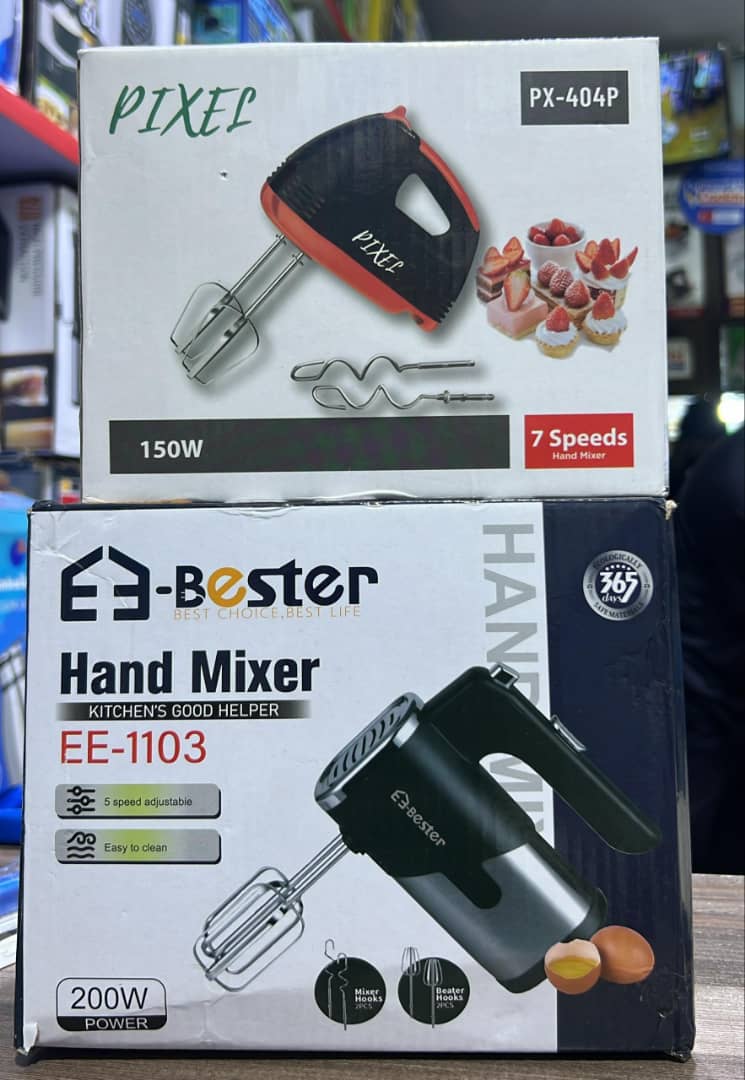 Pixel PX-404P 150W 7-Speed Hand Mixer