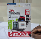 SanDisk Ultra 64GB microSDXC Card with Adapter