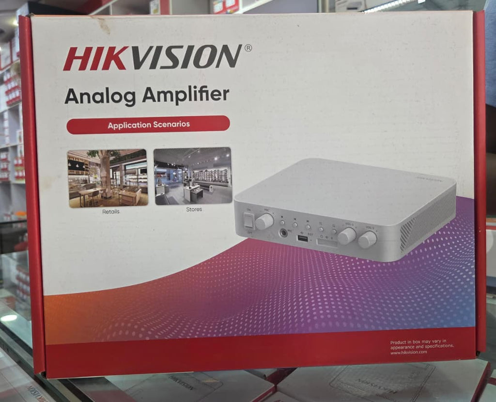 Hikvision Analog Amplifier – Public Address Audio System