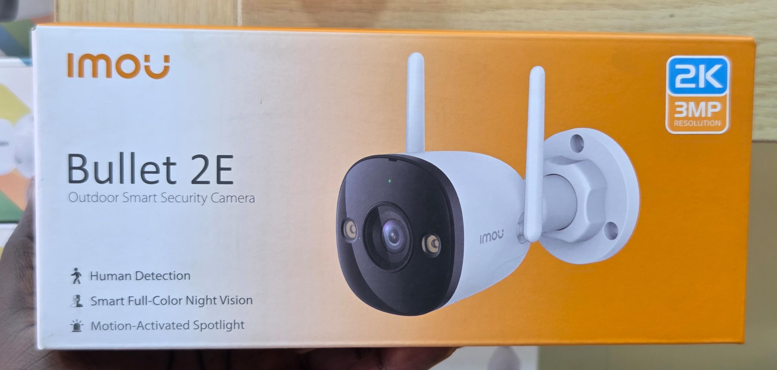 IMOU Bullet 2E 3MP WiFi Outdoor Smart Security Camera