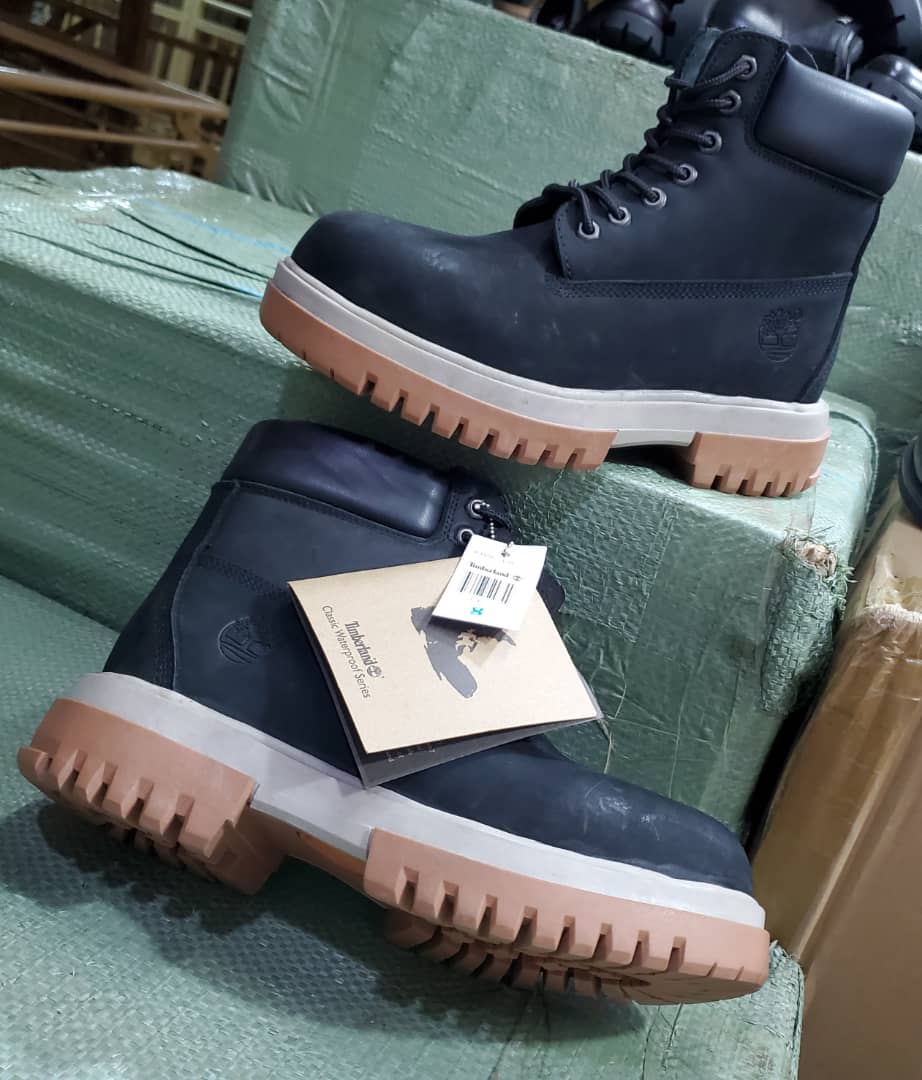 Timberland  Premium Waterproof Boots – Navy Blue