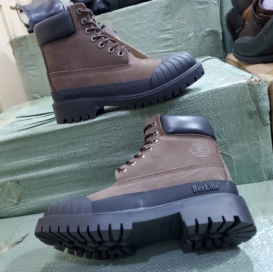 Timberland Bee Line Brown Boots - Lifestyle View