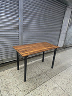 Foldable Desk 120x60cm – Walnut Brown