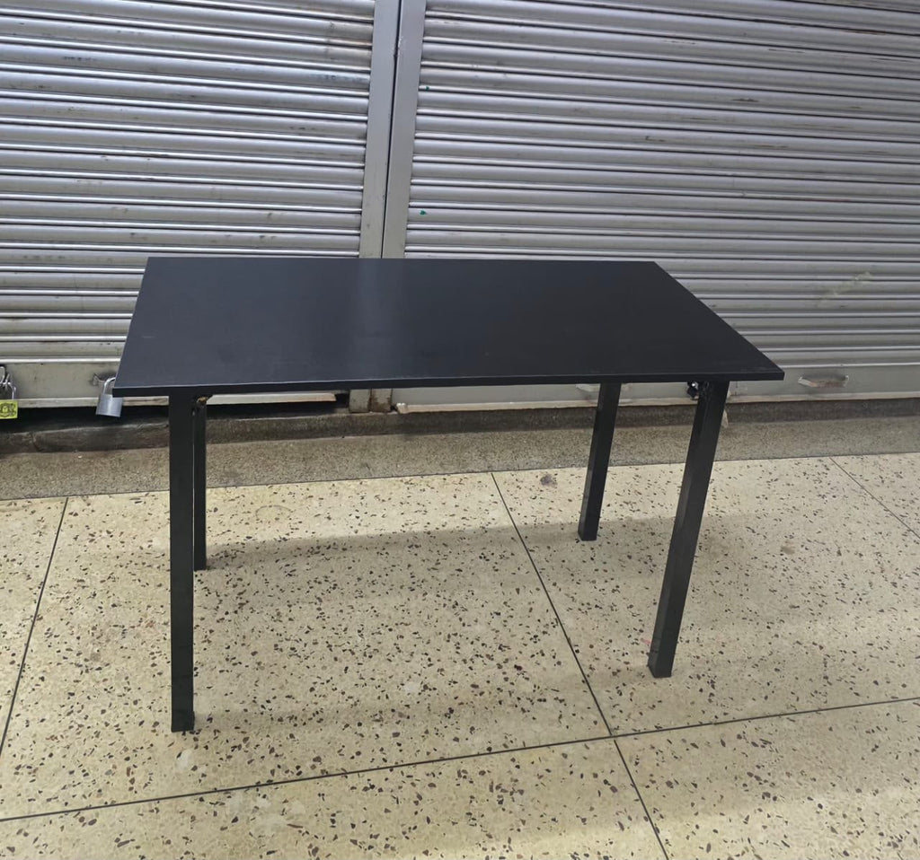 Foldable Study Desk 120x60cm – Black