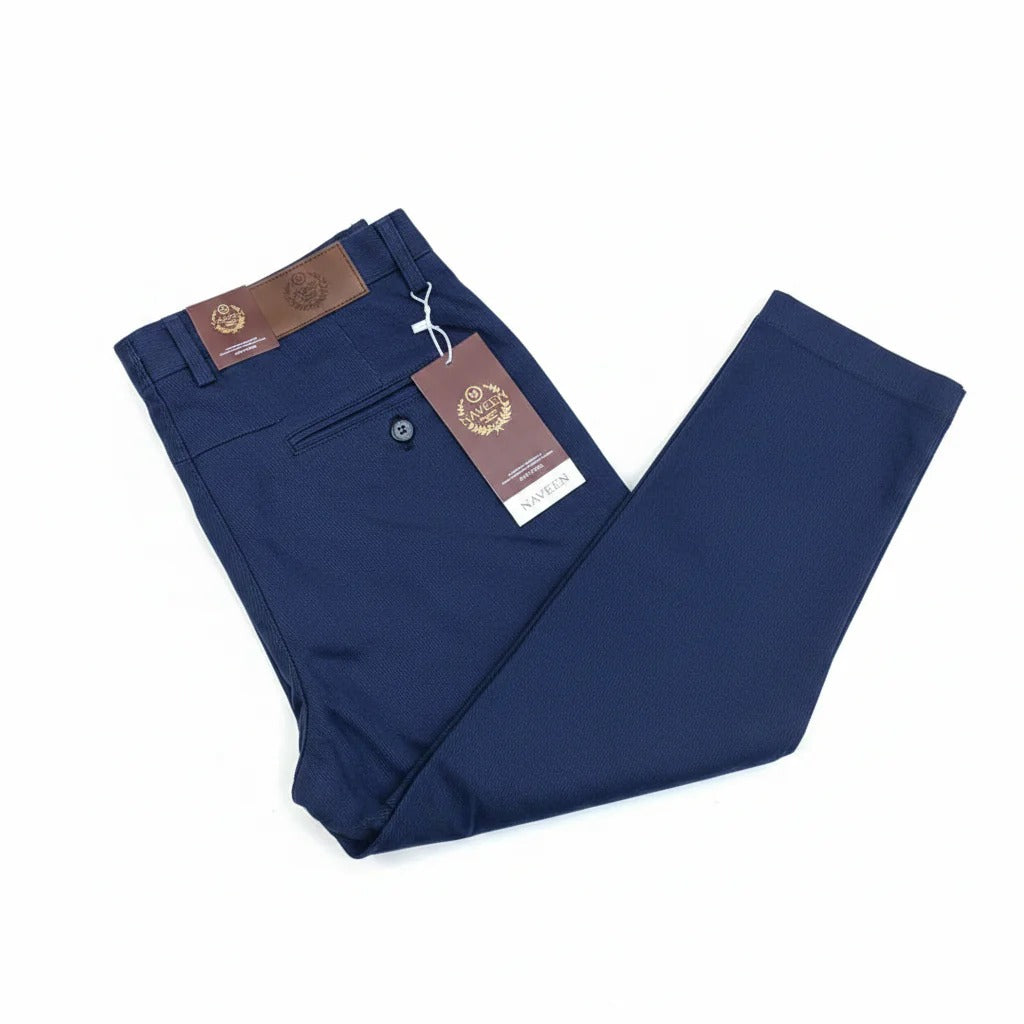Navy blue chino pants