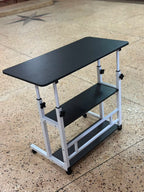 Height Adjustable Mobile Laptop Desk – Lifestyle