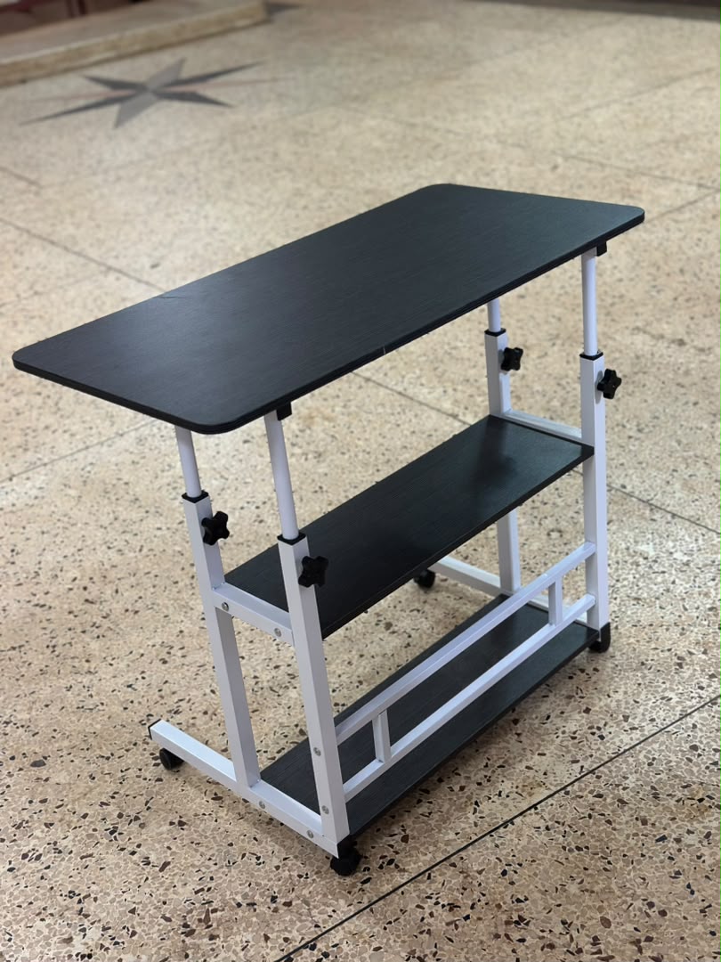 Height Adjustable Mobile Laptop Desk – Lifestyle
