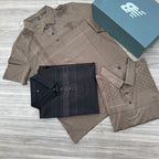 Men's Designer Polo Shirt - Khaki styles